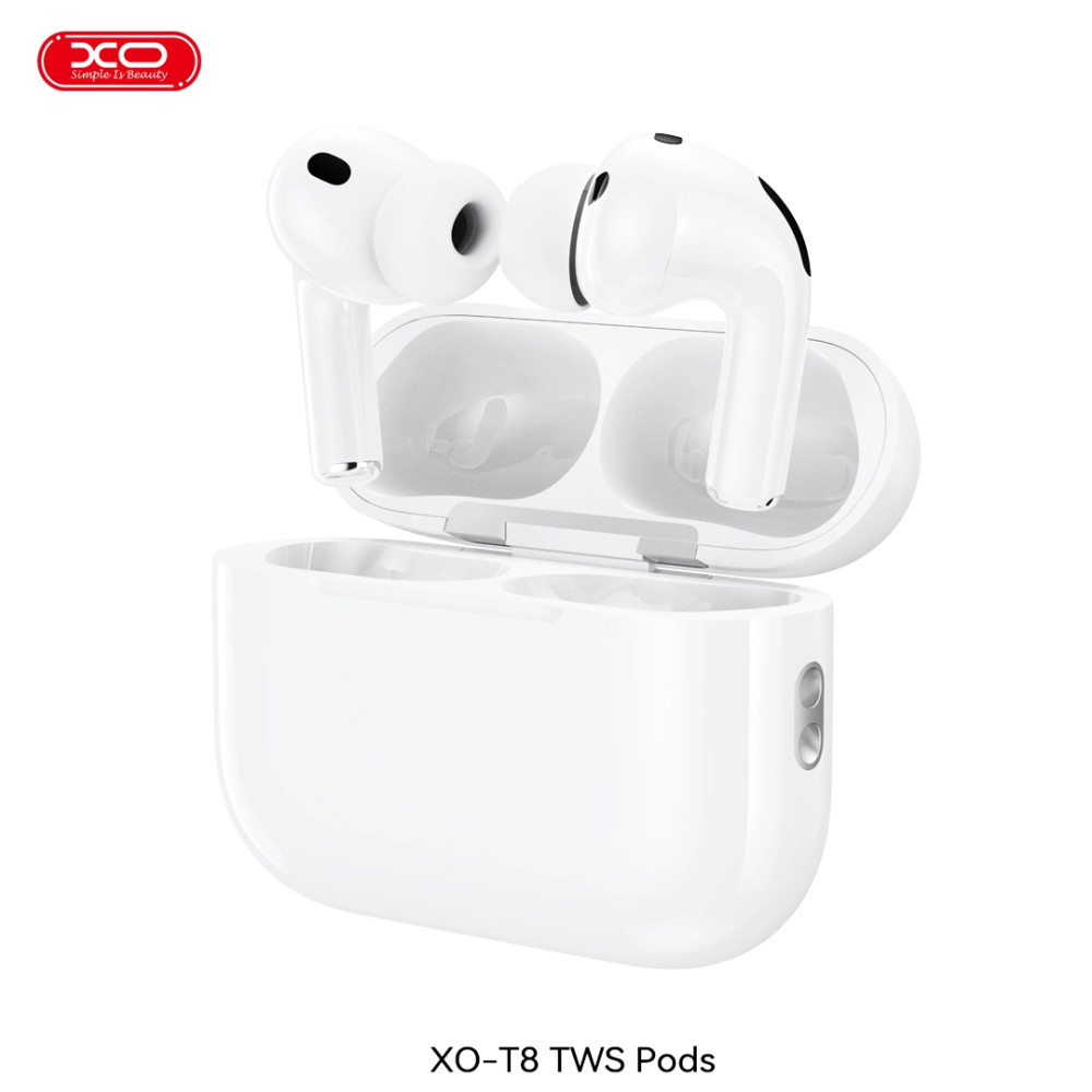 XO T8 TWS Ασύρματα Ακουστικά Bluetooth 8ης Γενιάς