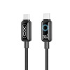XO NB-Q312B Καλώδιο Φόρτισης & Δεδομένων Type-C σε Type-C 240W 2μ