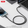 XO NB-Q312B Καλώδιο Φόρτισης & Δεδομένων Type-C σε Type-C 240W 2μ