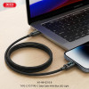 XO NB-Q312B Καλώδιο Φόρτισης & Δεδομένων Type-C σε Type-C 240W 2μ
