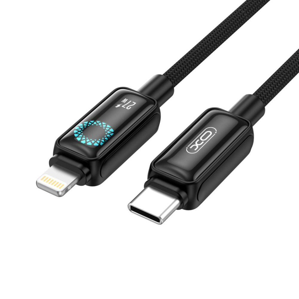 XO NB-Q312C Καλώδιο Φόρτισης & Δεδομένων Type-C σε Lightning 27W 1m