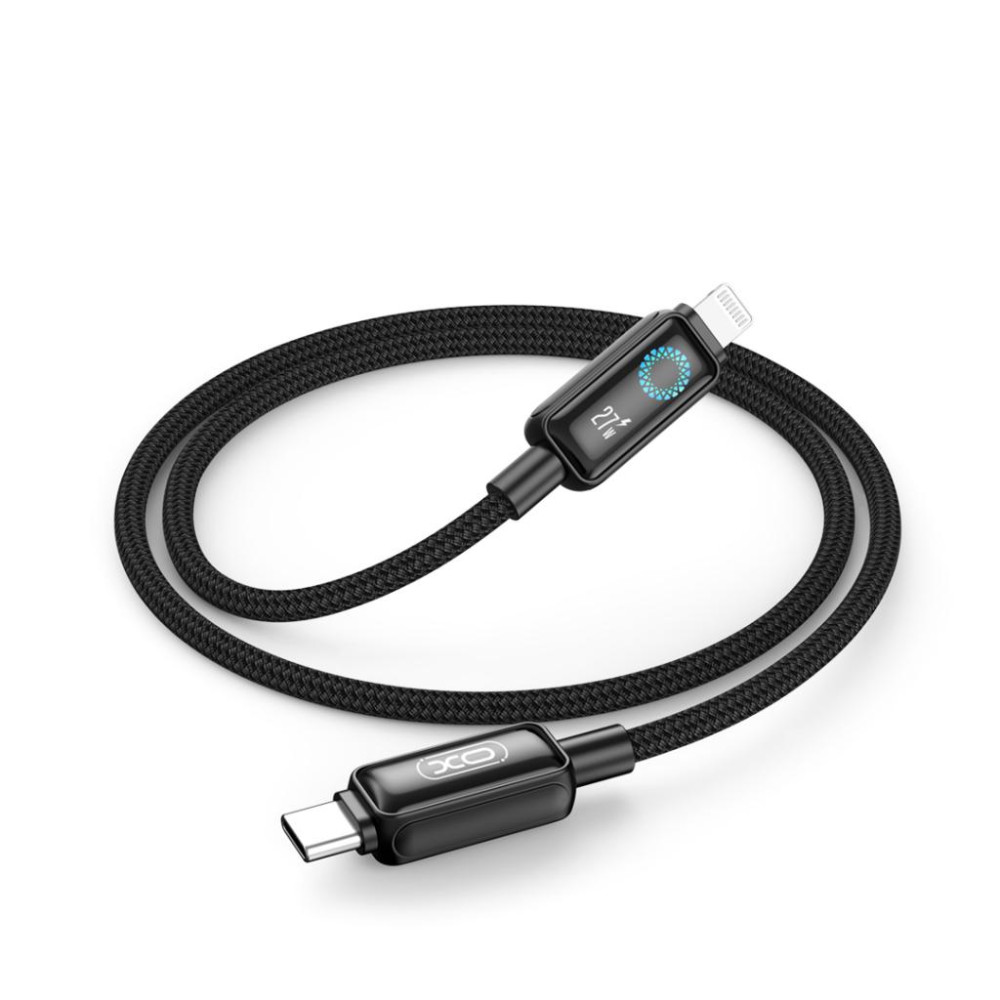 XO NB-Q312C Καλώδιο Φόρτισης & Δεδομένων Type-C σε Lightning 27W 1m