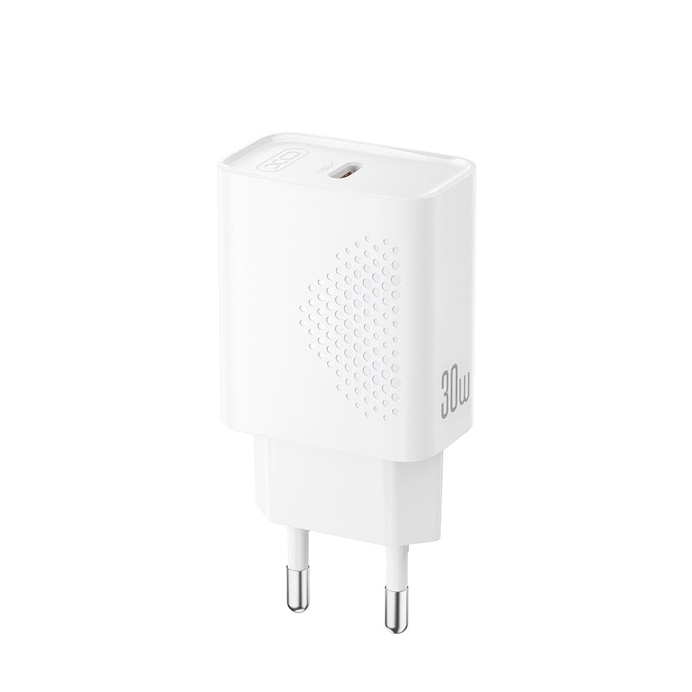 XO L162 EU 30W Φορτιστής Γρήγορης Φόρτισης Type-C με Καλώδιο Type-C