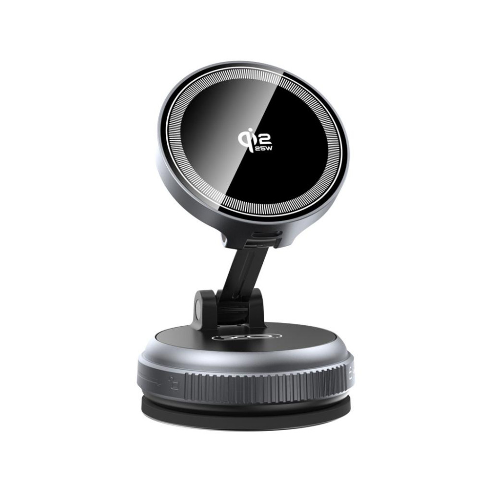 XO CX046 Ασύρματος Φορτιστής 25W με Βεντούζα και RGB Φωτισμό