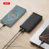 XO PB308 Ψηφιακό Power Bank Γρήγορης Φόρτισης 10000mAh
