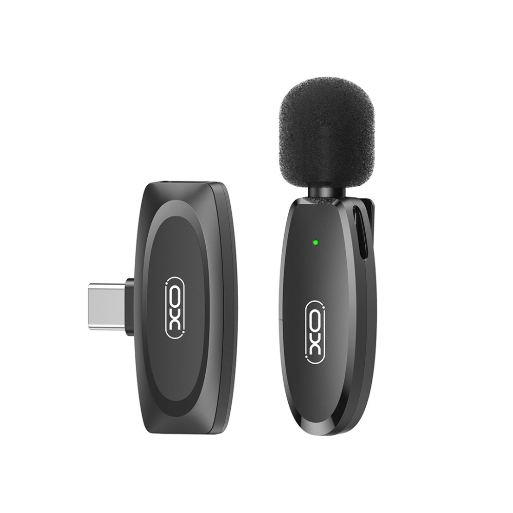 XO MKF08A Ασύρματο Μικρόφωνο Collar Clip Type-C