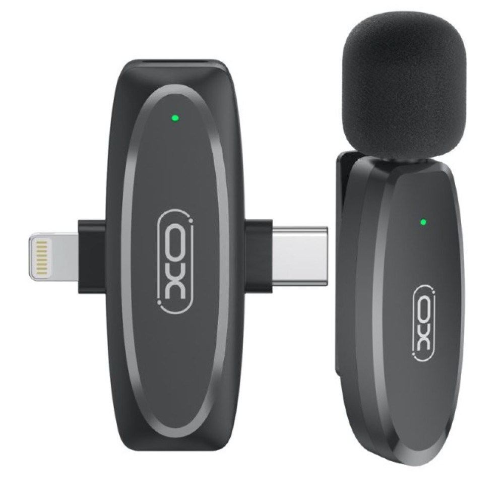 XO MKF10 Type-C+Lightning 2-σε-1 Ασύρματο Μικρόφωνο
