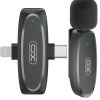 XO MKF10 Type-C+Lightning 2-σε-1 Ασύρματο Μικρόφωνο