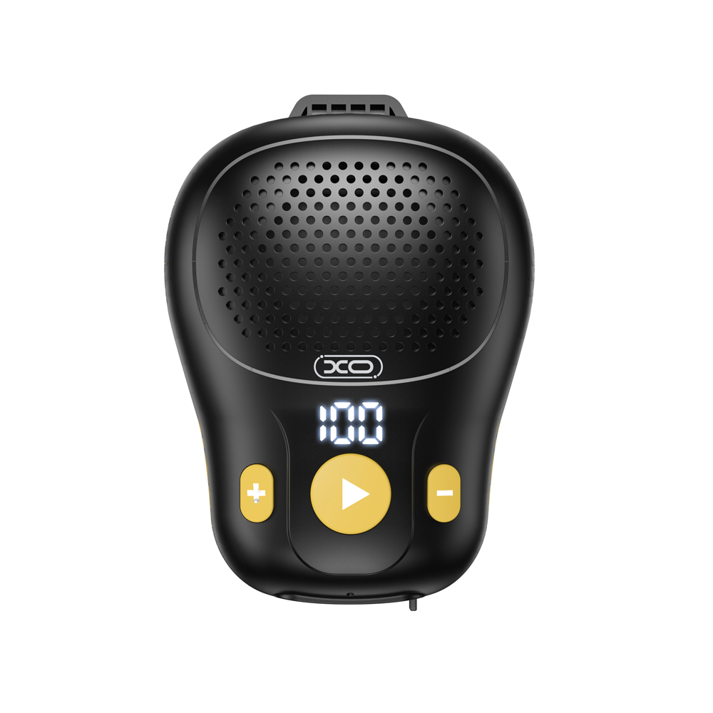 XO F78 Ασύρματο Ηχείο με Clip-On Wearable Αδειάβροχο Μαύρο