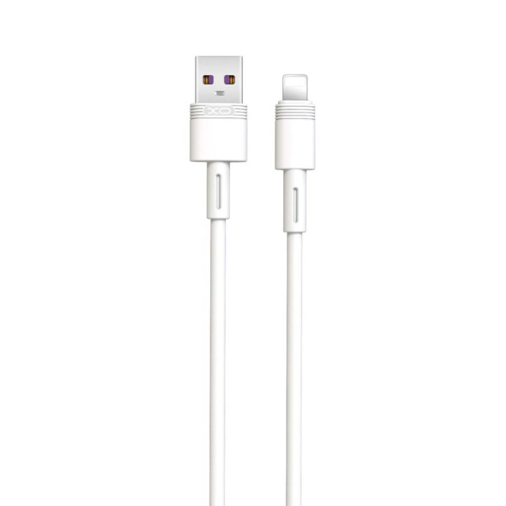 XO NB-Q166 5A Καλώδιο Γρήγορης Φόρτισης για Lightning Άσπρο