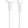 XO NB-Q166 5A Καλώδιο Ταχείας Φόρτισης Type-C Λευκό 1m