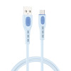 XO NB280 Καλώδιο Δεδομένων Micro 1M 3A Μπλε