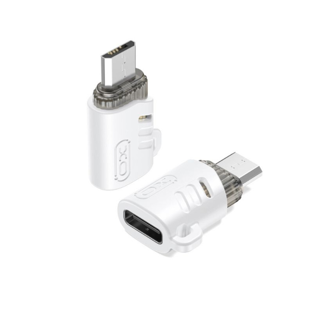 XO NB256H Αντάπτορας Type-C Θηλυκό σε Micro Αρσενικό με Λουράκι
