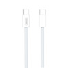 XO NB-Q260B Καλώδιο Φόρτισης & Μεταφοράς Δεδομένων Type-C σε Type-C 27W Πλεξούδα 1.5m