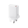 XO L159 Φορτιστής Ταχείας Φόρτισης (UK) QC 18W 1x USB-A