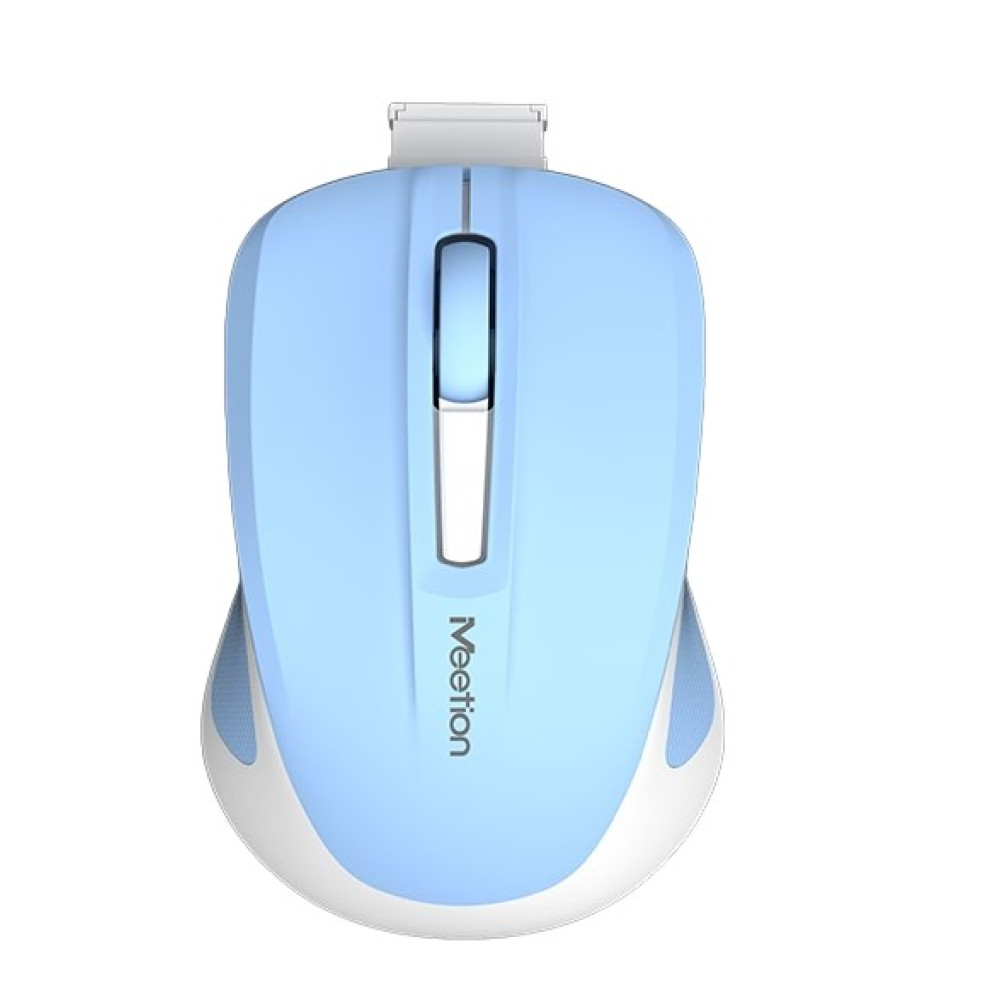 Meetion Silent Mini 2.4G Οπτικό Ασύρματο Ποντίκι (Μπλε)