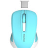 Meetion Silent Mini 2.4G Οπτικό Ασύρματο Ποντίκι (Κυανό)