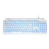 Meetion MT-MK600MX Μηχανικό Gaming Πληκτρολόγιο / Μπλέ Διακόπτες / Άσπρο