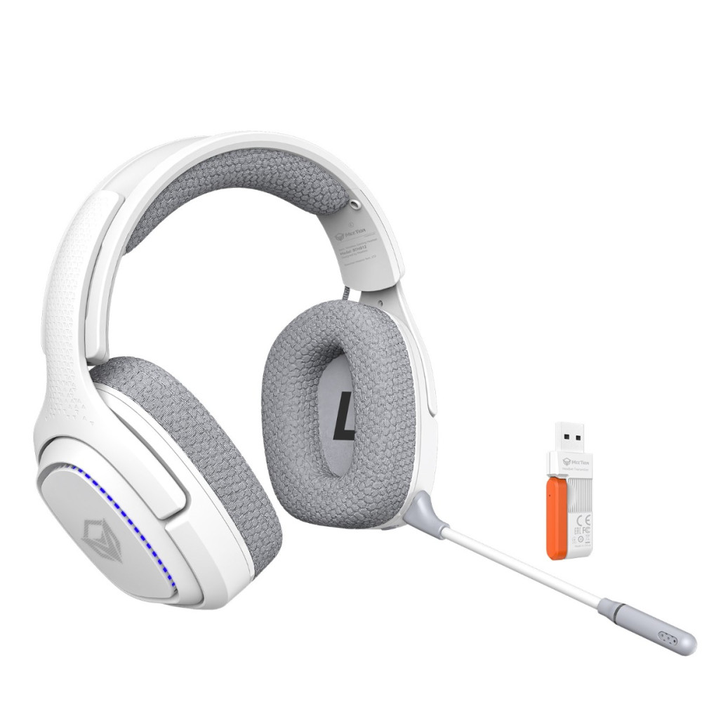 Meetion BTH012 2.4G Bluetooth Gaming Ακουστικά Λευκό