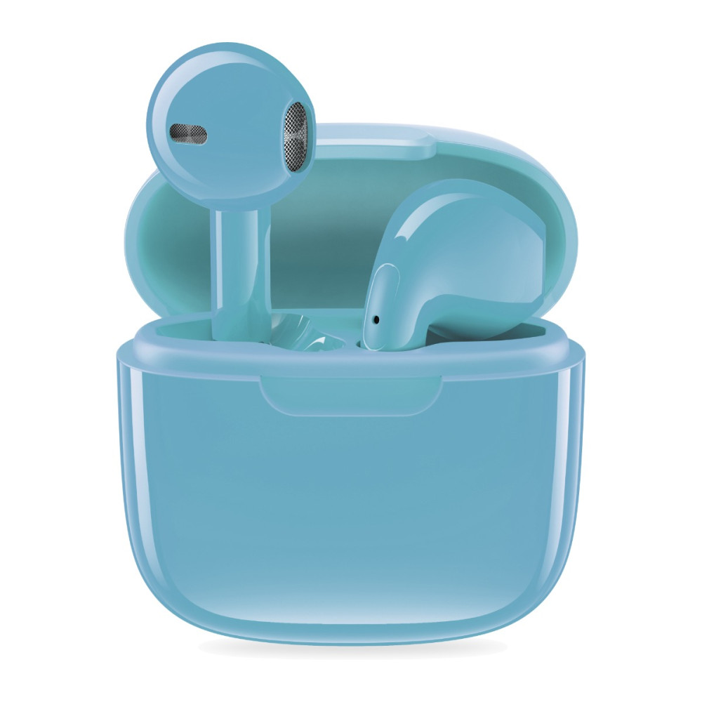 ATC-25 TWS Ασύρματα Ακουστικά Bluetooth Μπλε