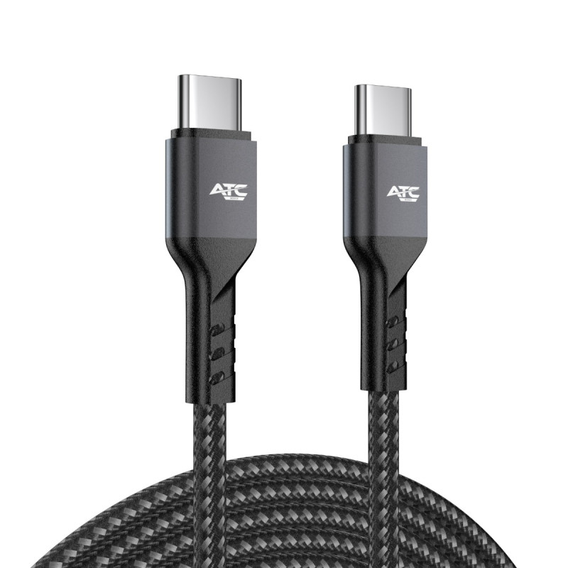 ATC-C1 Καλώδιο Φόρτισης & Sync Type C/C 60W 1m