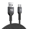 ATC-C4 Καλώδιο Φόρτισης & Sync USB A/C 3A max 1m