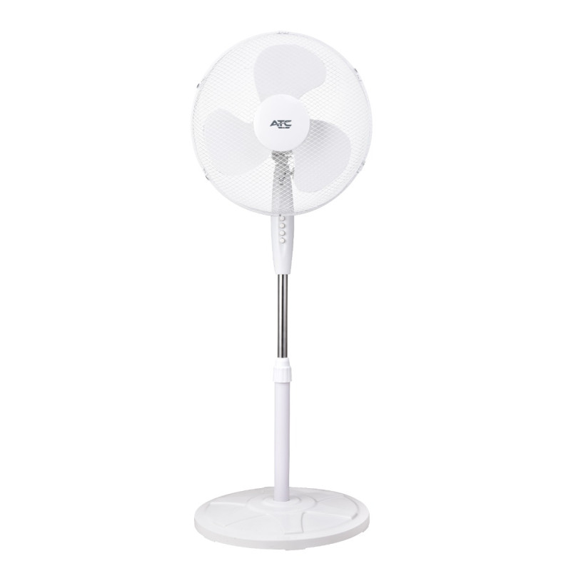 ATC HF4 Ανεμιστήρας Ορθοστάτης 50W 120cm Λευκός