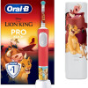 Oral-B Vitality Pro Παιδική Ηλεκτρική Οδοντόβουρτσα με Χρονόμετρο για 3+ Χρονών Lion King  & Θήκη Ταξιδιού