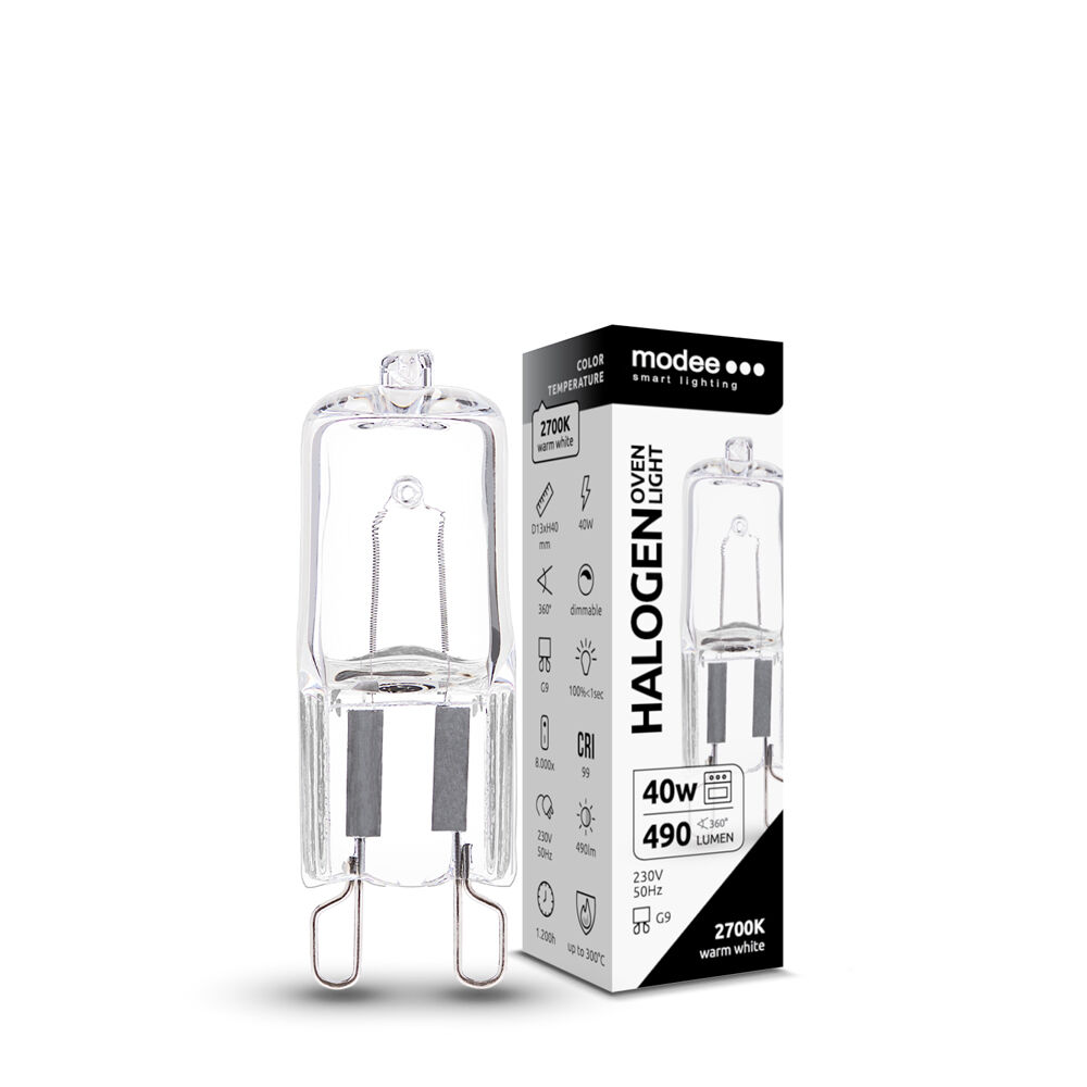 Modee Smart Lighting ECO Λάμπα Αλογόνου Φούρνου G9 40W