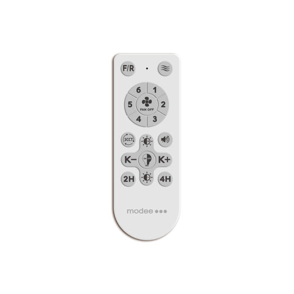 Modee Φωτιστικό & Ανεμιστήρας Οροφής LED 33W 3CCT & Τηλεχειριστήριο