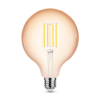 Modee Lighting Λαμπτήρας LED Filament Σφαιρικός G125 Amber 4W E27 320° 1800K (360 lumen)