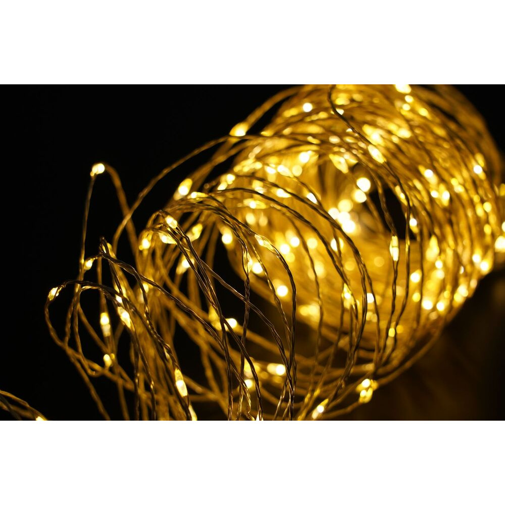 Modee Lighting LED Σειρά σε Σχοινί με Χάλκινο Καλώδιο (10m/10cm) Θερμό Λευκό