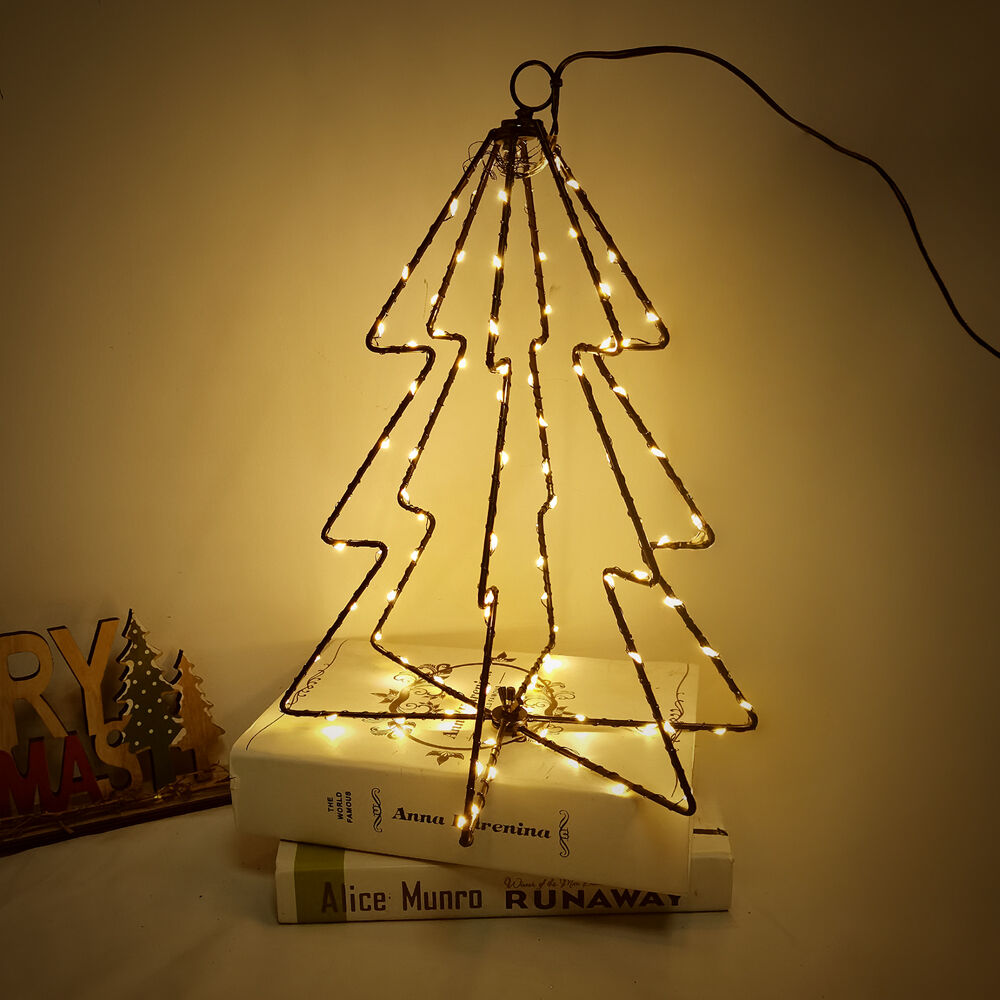 Modee Christmas LED Decoration Battery Operated C4035 IP44 (120 LEDs, H40x30cm) Warm White