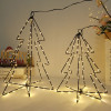 Modee Christmas LED Decoration Battery Operated C4035 IP44 (120 LEDs, H40x30cm) Warm White