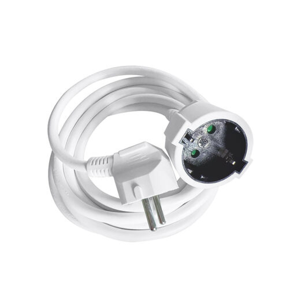 Technik Μπαλαντέζα 2m 1 Θέσης  3×1,5 mm² 16A Λευκό