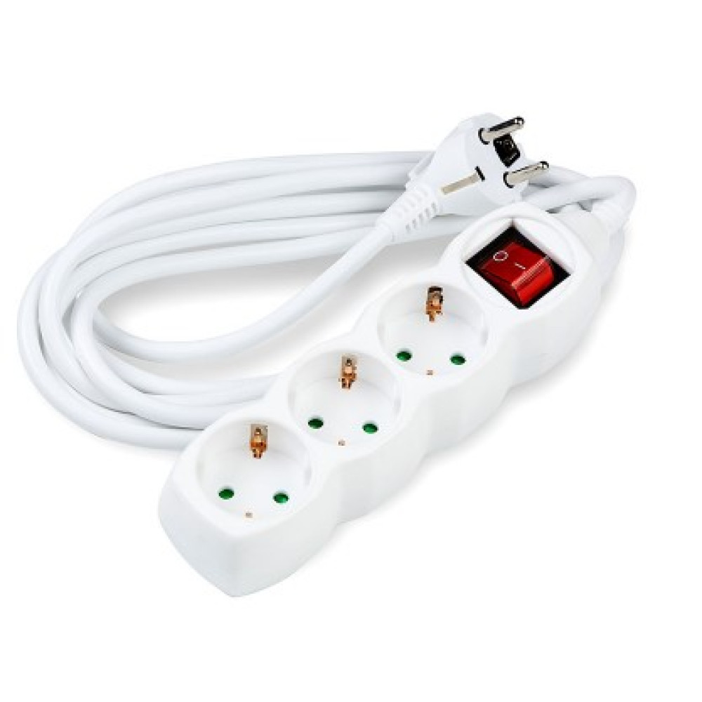 Technik Πολύπριζο 3 Θέσεων 3x1,5mm 1.5m με Διακόπτη