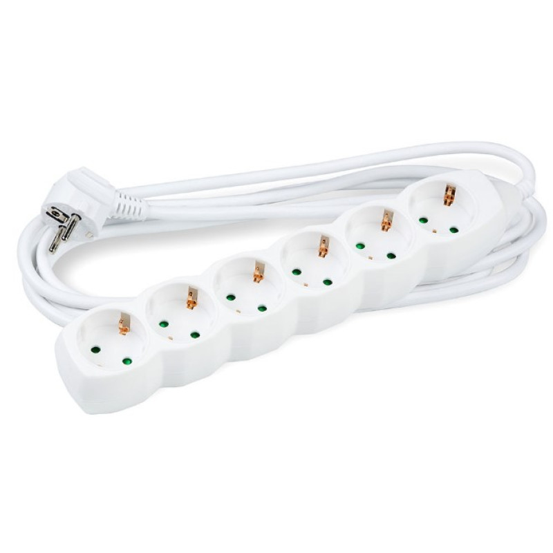 Technik Πολύπριζο 6 Θέσεων 3x1,5mm 1,5m