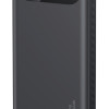 USAMS power bank CD249 με οθόνη, 3x θύρες εξόδου, 10000mAh, PD20W, μαύρο