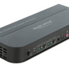 DELOCK HDMI KVM Switch 11481, 2 ports, USB 3.0, Audio, 4K/60Hz, μαύρο