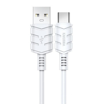 KAKUSIGA καλώδιο USB-C σε USB KSC-710, 3A, 480Mbps, 1.2m, λευκό