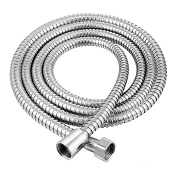 BRUNO σπιράλ ντους BRN-0244, ανοξείδωτο ατσάλι, 250g, 1.5m, ασημί