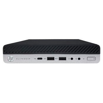 HP PC EliteDesk 800 G3 Micro, Refurbished Grade A Repainted, i5-6500T, 8/256GB SSD, 35 Watt, FreeDOS