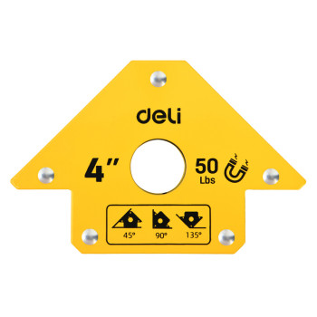 DELI μαγνητική γωνία συγκόλλησης DL-HDW50 με 45°/90°/135° γωνίες, 4