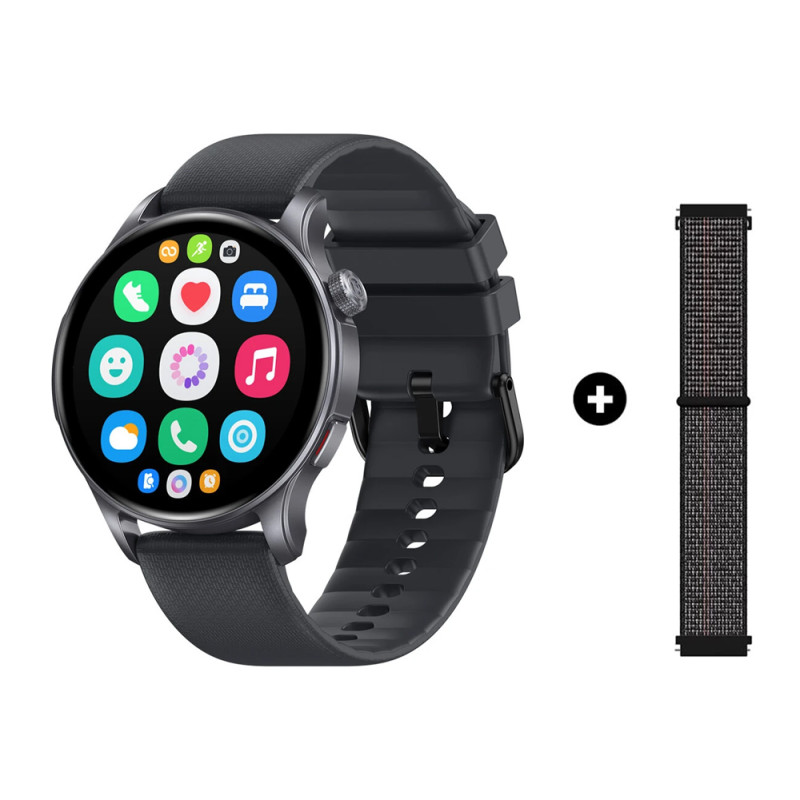 ZEBLAZE smartwatch Btalk 3 GPS, heart rate, 1.43