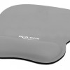 DELOCK Mousepad 12698 με στήριγμα καρπού, 245x206 mm, γκρι