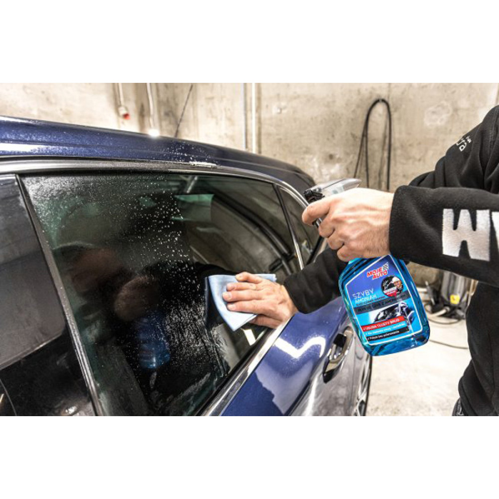 MOJE AUTO σπρέι καθαρισμού τζαμιών αυτοκινήτου 19-602 με αμμωνία, 650ml