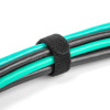 DELOCK δεματικά καλωδίων 19010, τύπου velcro, 12x150mm, μαύρα, 10τμχ