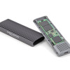 DELOCK θήκη για M.2 NVMe PCIe/SATA SSD 42019, tool free, 10Gbps, μαύρη