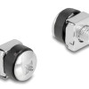 DELOCK σετ βίδες με παξιμάδια 42432 για rack, M6/16mm, ασημί, 100τμχ