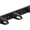 DELOCK cable management 43345 για rack 19"/1U, 5x γάντζοι, μαύρο